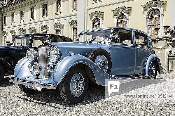 Rolls-Royce 25-30 PS  Baujahr nach 1936  Classics meets Barock Oldtimertreffen  Schloss Ludwigsburg  Regierungsbezirk Stuttgart  Baden-Württemberg  Deutschland  Europa