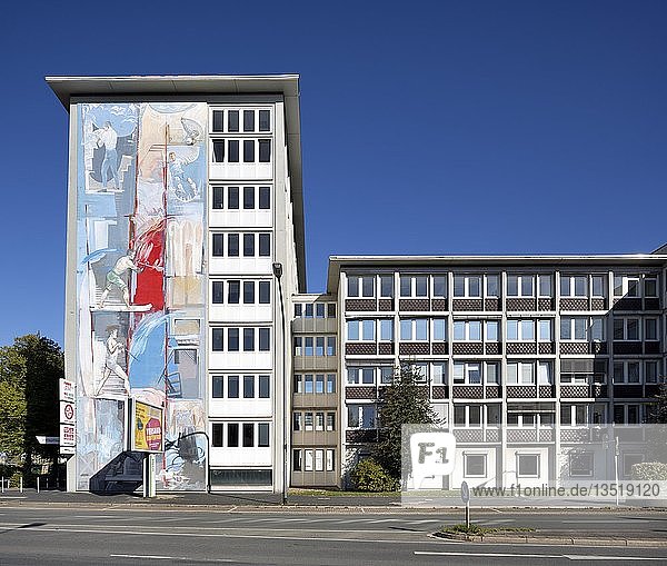 Verlags- und Redaktionsgebäude Westdeutsche Allgemeine Zeitung WAZ Funke-Mediengruppe Essen Ruhrgebiet Nordrhein-Westfalen Deutschland Europa