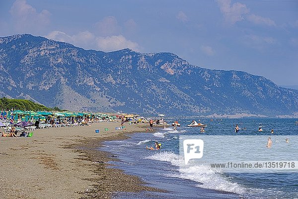Sandstrand Strand  Velipoja  Velipojë  Adria  Qark Shkodra  Albanien  Europa