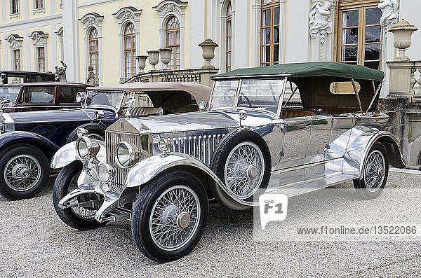 Rolls-Royce Silver Ghost  USA  Baujahr nach 1921  Classics meets Barock Oldtimertreffen  Schloss Ludwigsburg  Regierungsbezirk Stuttgart  Baden-Württemberg  Deutschland  Europa