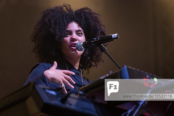 The French-Cuban music duo Ibeyi  which consists of the twin sisters Lisa-Kaindé and Naomi Díaz  will perform live at the Blue Balls Festival in Lucerne  Switzerland.