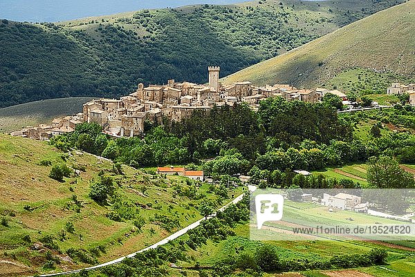 Santo Stefano di Sessanio Abruzzen Italien Europa