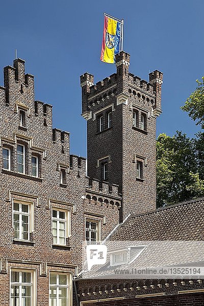 Villa of Eerde  Geldern  Lower Rhine  North Rhine-Westphalia  Germany  Europe