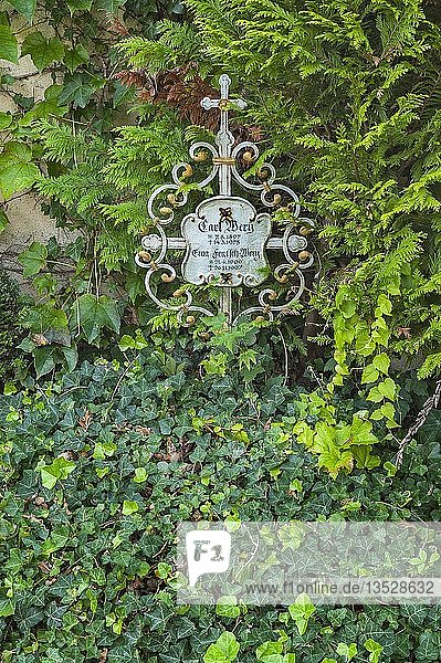 Grab von Carl Wery 1897 -1975 Deutscher Schauspieler Friedhof der Katholischen Filialkirche St. Georg Bogenhausen München Oberbayern Bayern Deutschland Europa