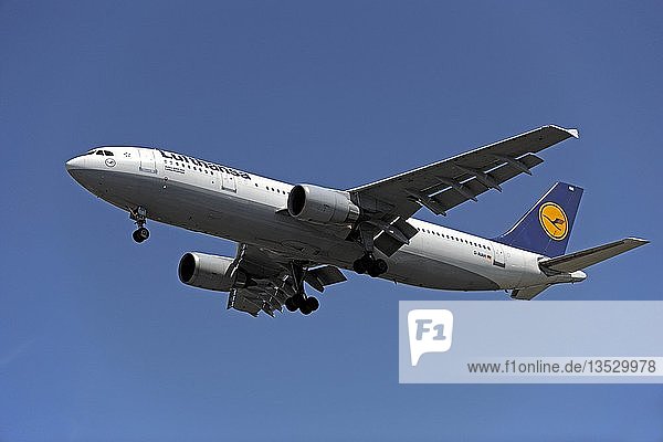 Airbus A 300 600 der Fluggesellschaft Lufthansa