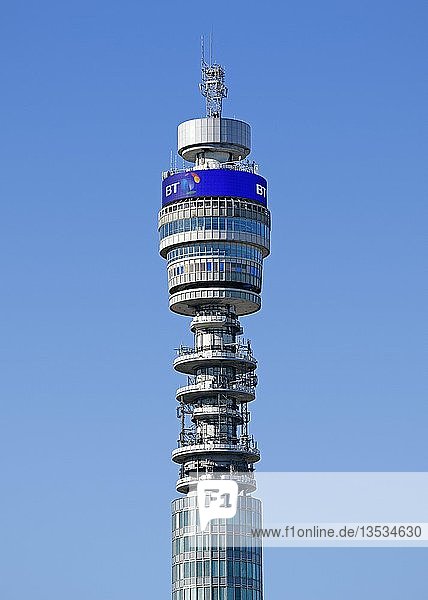 BT Tower  London  Vereinigtes Königreich  Europa