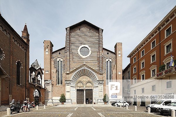 Basilika Sant'Anastasia  Verona  Venetien  Italien  Europa
