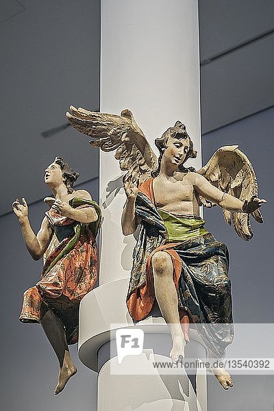 Barockengel  Nationalmuseum  München  Oberbayern  Bayern  Deutschland  Europa
