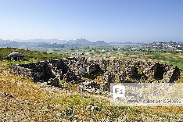 Ruinen  antike Stadt Phoinike  Foinike  Finiq bei Saranda  Qark Vlora  Albanien  Europa