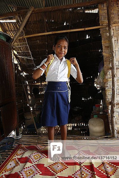 Young cambodian girl  Phnom Penh  Cambodia.