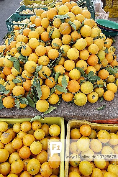 In Südtunesien verkaufte Früchte.
