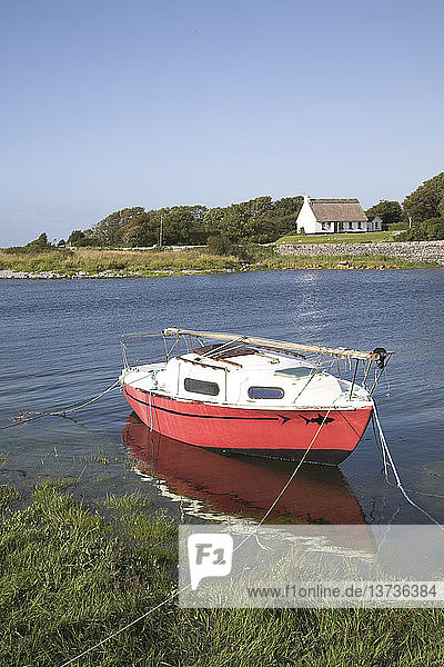 Die Küste bei Ballyvaughan  Grafschaft Clare  Irland