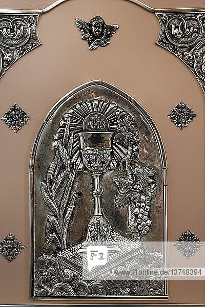 Detail eines Tabernakels in der Kirche Imaculada Conceicaon da Mae de Deuss  Salvador.