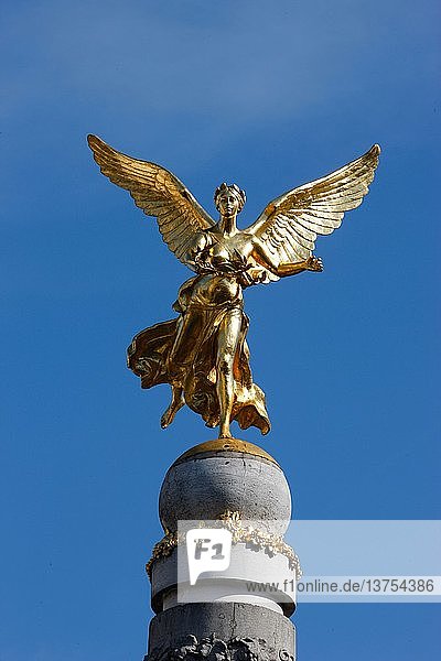 Denkmal des Sube-Brunnens  Sieg  Reims  Frankreich.