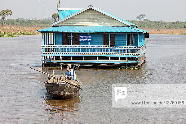 Boot auf dem Tonle Sap See