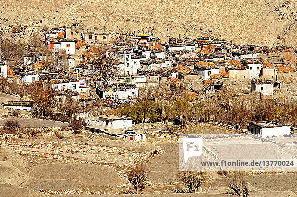 Dorf Ghami in Mustang