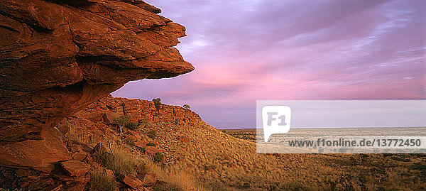 Landschaft bei Trainor Hills Canning Stock Route  Little Sandy Desert  Westaustralien