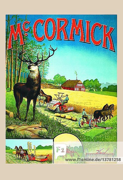 McCormick - Europäische Bauernhof-Szene