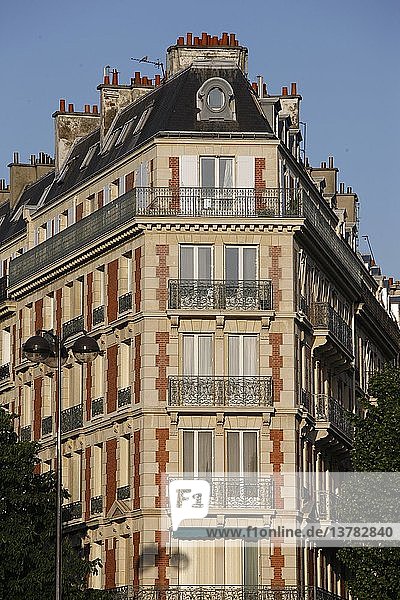 Gebäude in Paris  Paris  Frankreich.