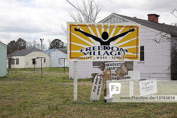 Cottages at Freedom Village nur wenige Blocks vom Stadtzentrum von Montgomery  Alabama 2010
