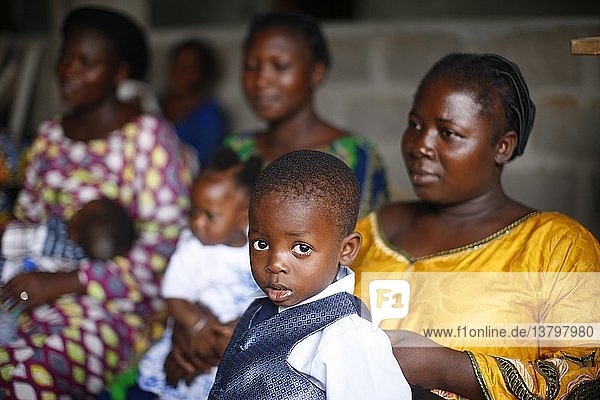 Frauen und Kinder  Lome  Togo.