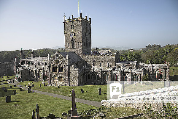 St David´s Kathedrale  Pembrokeshire  Wales