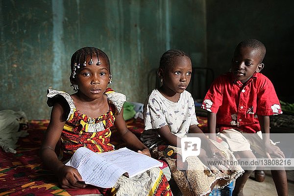 Children at home  Bamako  Mali.