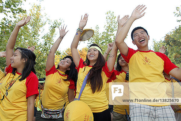 Vietnamesisch-amerikanische Jugend beim Weltjugendtag 2011