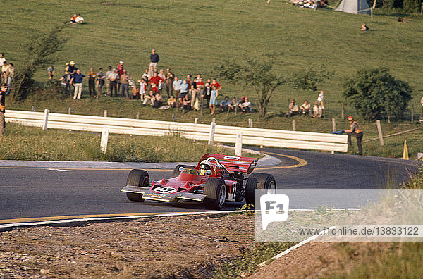 Belgian GP 1970. Miles or Rindt  Lotus 72. Malmedy chicane.