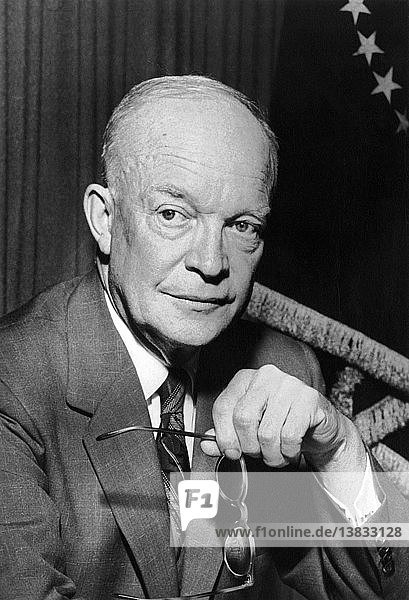 Washington  D.C.: 1953 Portrait of President Dwight D. Eisenhower