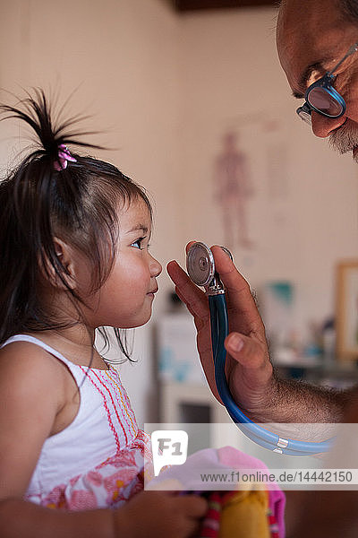 Consultation with a 2-year-old girl.