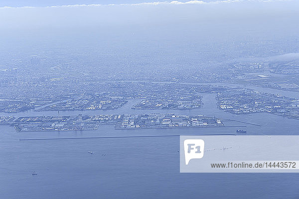 Luftaufnahme von Tokio  Japan