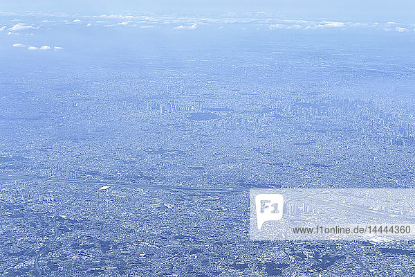 Luftaufnahme von Tokio  Japan