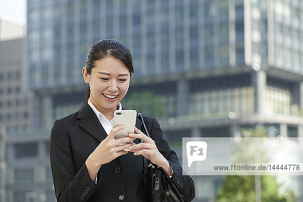 Young Japanese businesswoman