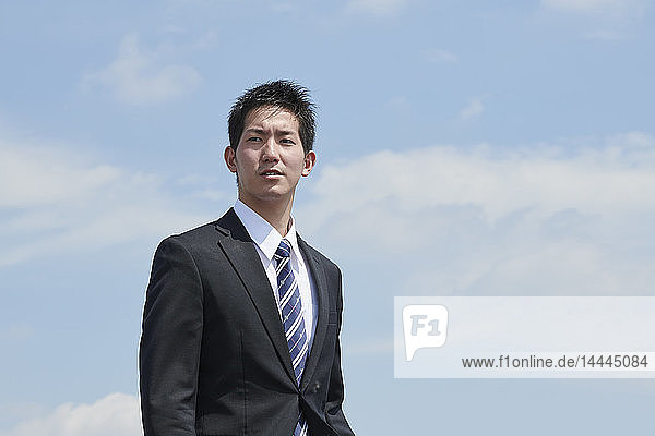 Young Japanese businessman