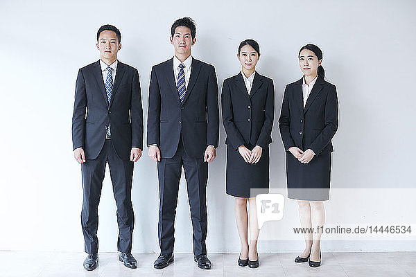 Young Japanese businesspeople