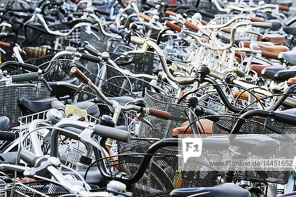Masse der abgestellten Fahrräder