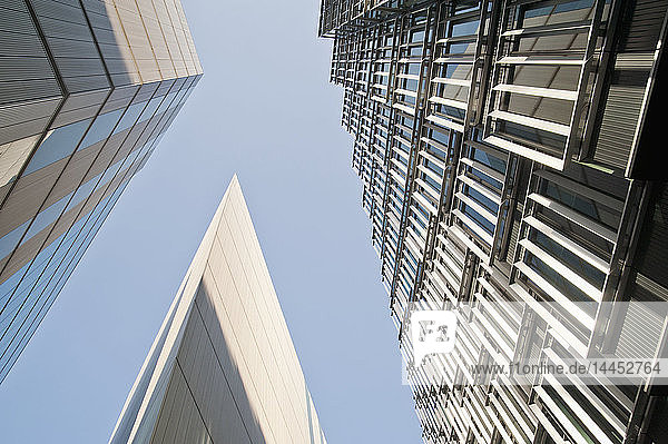 Moderne Londoner Bürogebäude