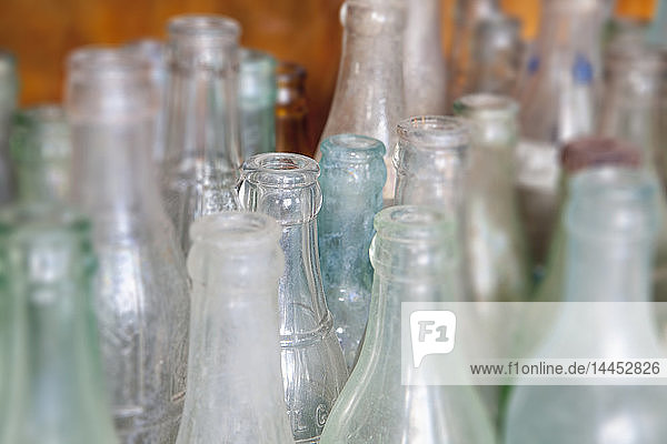 Antike Glasflaschen