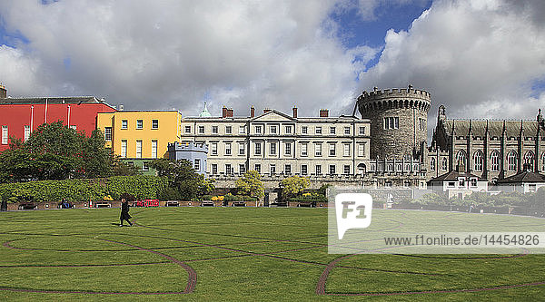 Ireland  Dublin  Castle  Dubhlinn Gardens