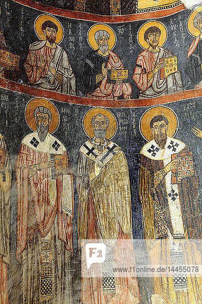 Turkey Central Anatolia Cappadocia Nigde province Gümüsler troglodytic monastery of Eski Gümüs (10th and 11th centuries)