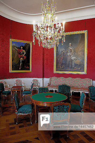 Europa  Frankreich  Centre-Val de la Loire  Loir-et-Cher ( 41 )  Loiretal  Weltkulturerbe der UNESCO  Nationale Domäne des Schlosses von Chambord  Schloss  Lounge