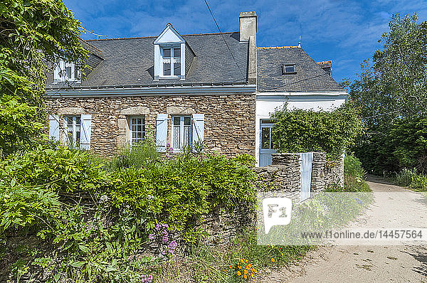 Frankreich  Bretagne  Ile de Groix  Häuser