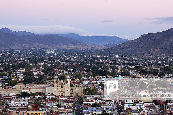 Blick auf die Stadt Oaxaca