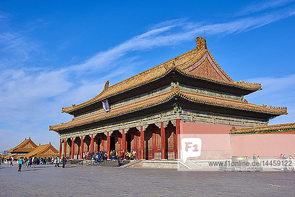 Halle der Höchsten Harmonie  Verbotene Stadt  Peking  China  Ostasien