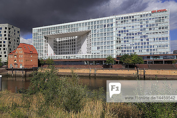 Der Spiegel-Gebäude  HafenCity  Hamburg  Deutschland