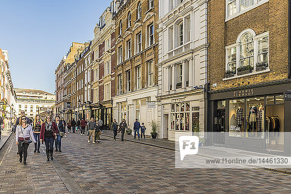 King Street in Covent Garden  London  England