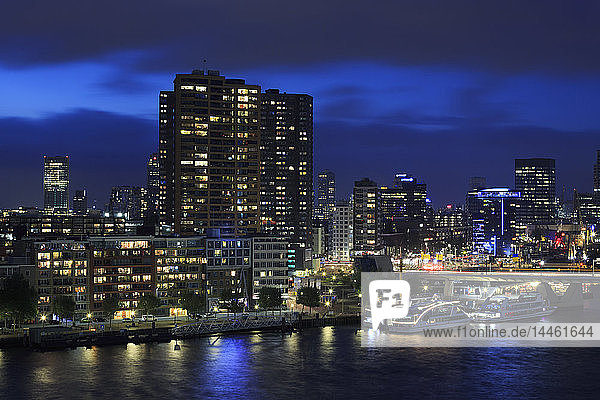 Skyline  Rotterdam  Niederlande