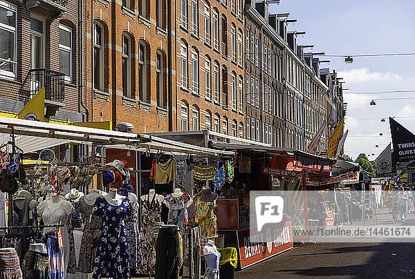 De Pijp Markt  Amsterdam  Noord Holland  Niederlande
