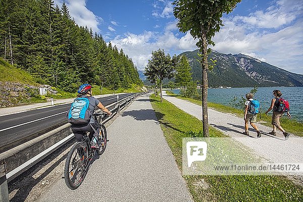 Achen lake  Seespitz  Tyrol  Austria